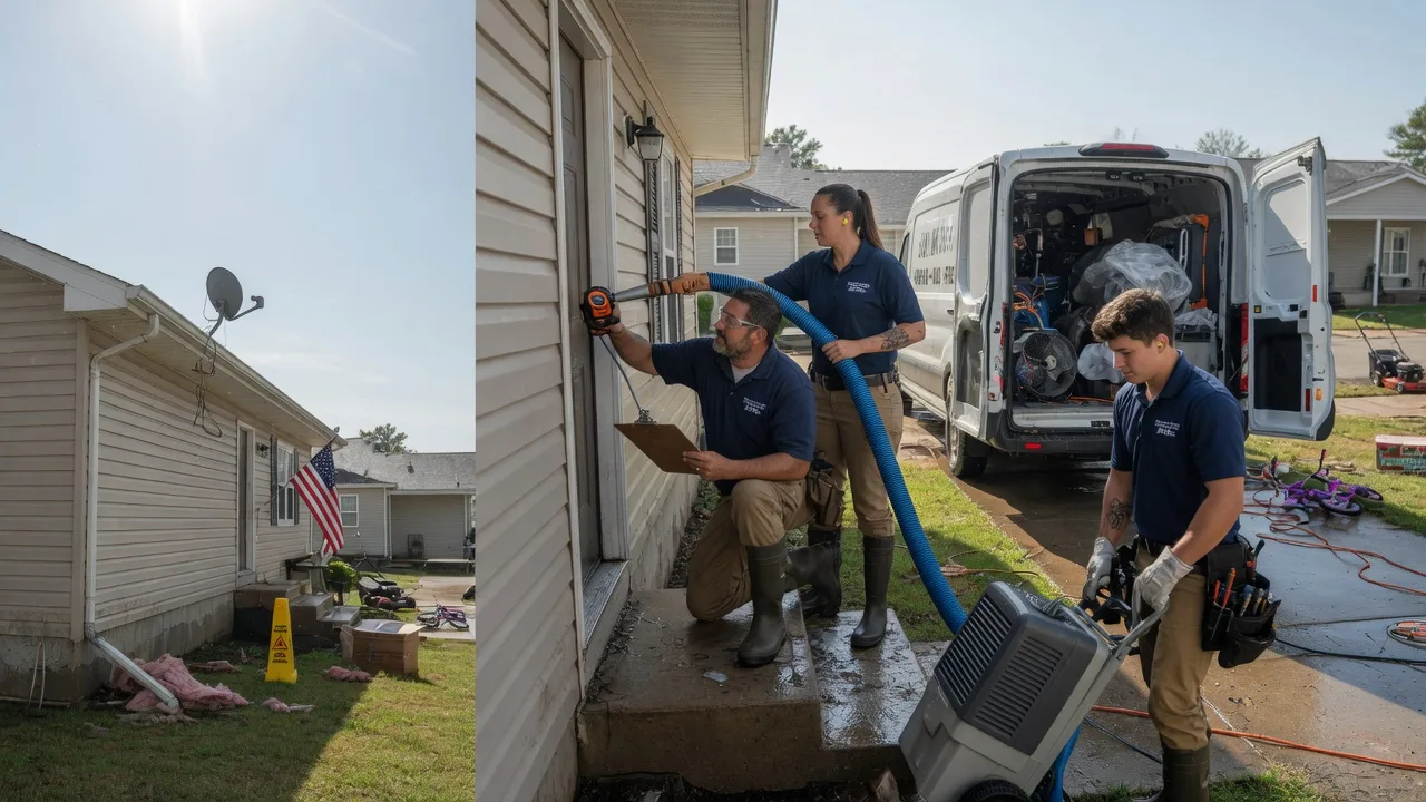 Ceiling Water Damage Restoration in Marquette, WI near me